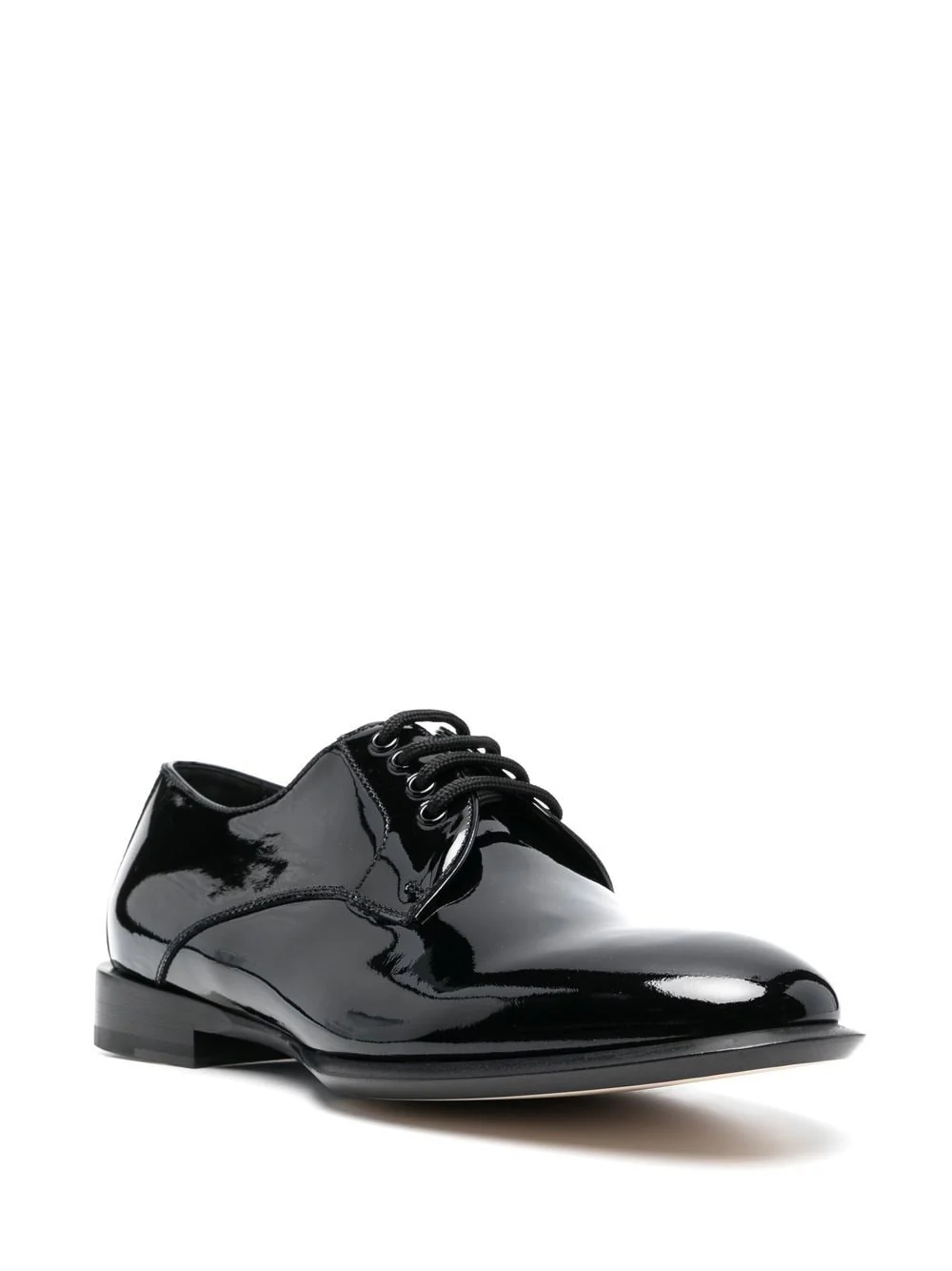 Alexander McQueen Chaussures oxford en cuir verni – Image 3