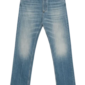 ALEXANDER MCQUEEN - jean à coupe droite bleu