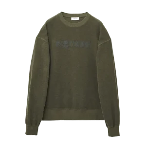 ALEXANDER MCQUEEN - Sweat-shirt À Logo McQueen pour Homme en Vert