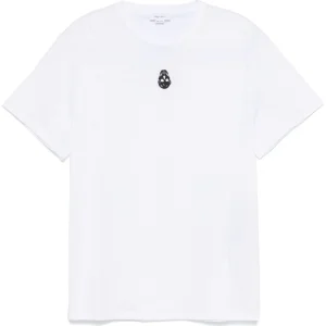 ALEXANDER MCQUEEN - T-shirt à col rond blanc