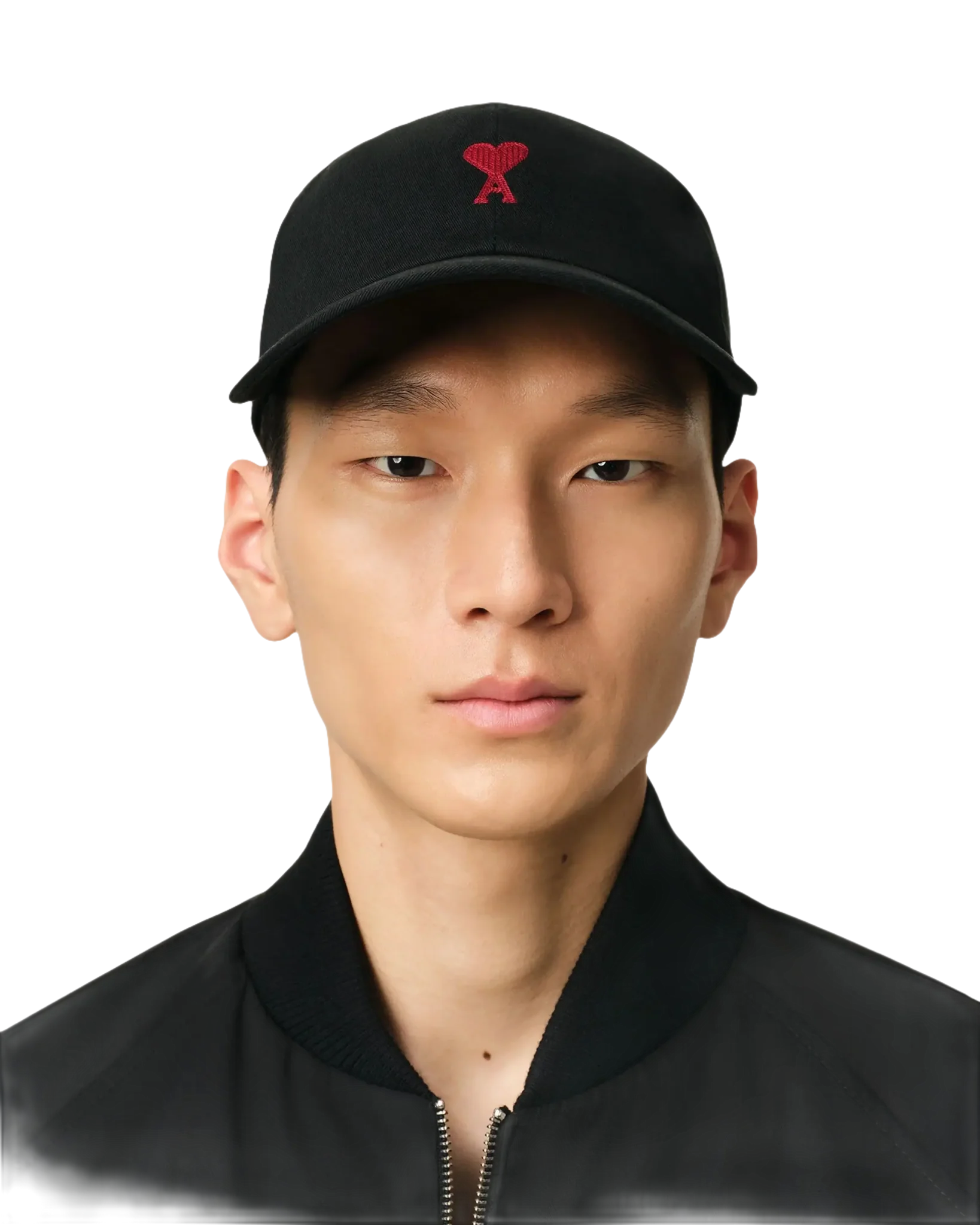 AMI - Casquette Brodé Noir – Image 3