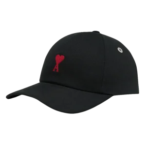AMI - Casquette Brodé Noir