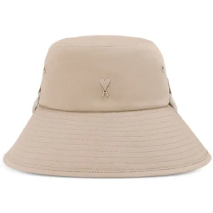 AMI Paris - Bob à logo beige