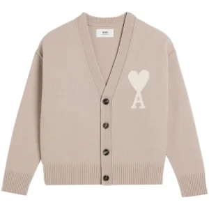 AMI Paris - Cardigan Ami de Coeur en laine