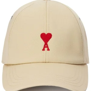 AMI Paris - Casquette Beige Ami de Coeur