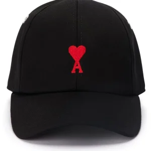 Ami Paris - Casquette rivet Noir