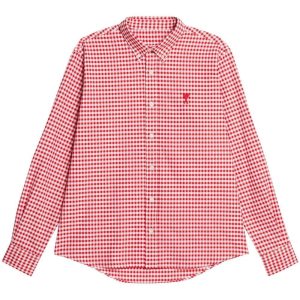 AMI Paris - Chemise à carreaux Vichy Ami de Coeur