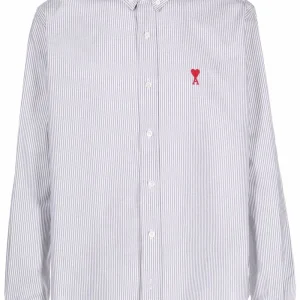 AMI Paris  - Chemise Blanc Ami de Coeur