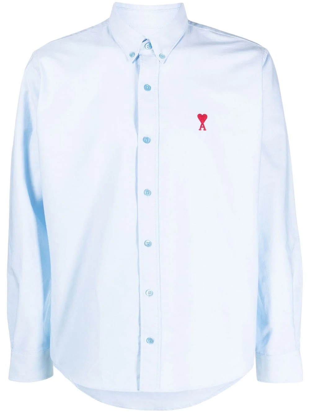 AMI Paris - Chemise bleu Ami de Coeur