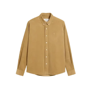 Ami Paris - Chemise Oxford Sable