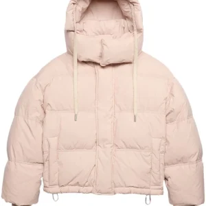 AMI Paris  - Doudoune Rose poudré