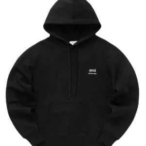 Ami Paris - Hoodie capuche Noir