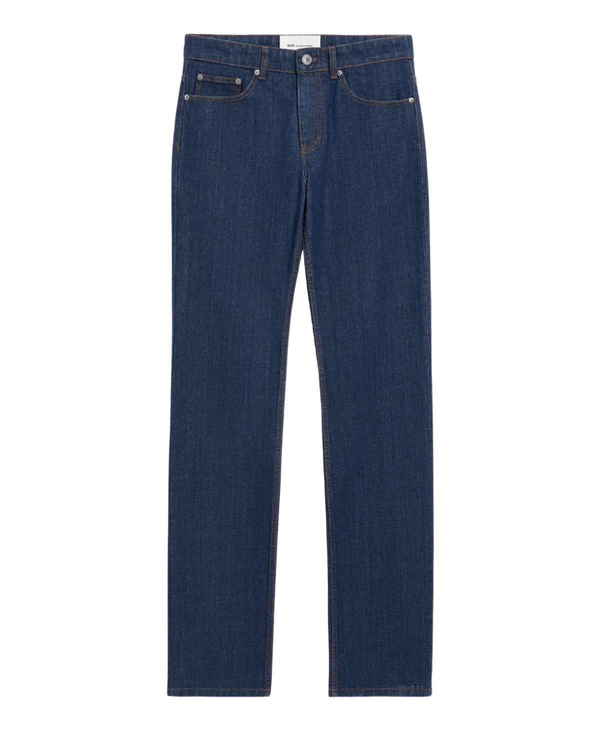 AMI PARIS - Jean Classique en Coton Indigo brut – Image 2