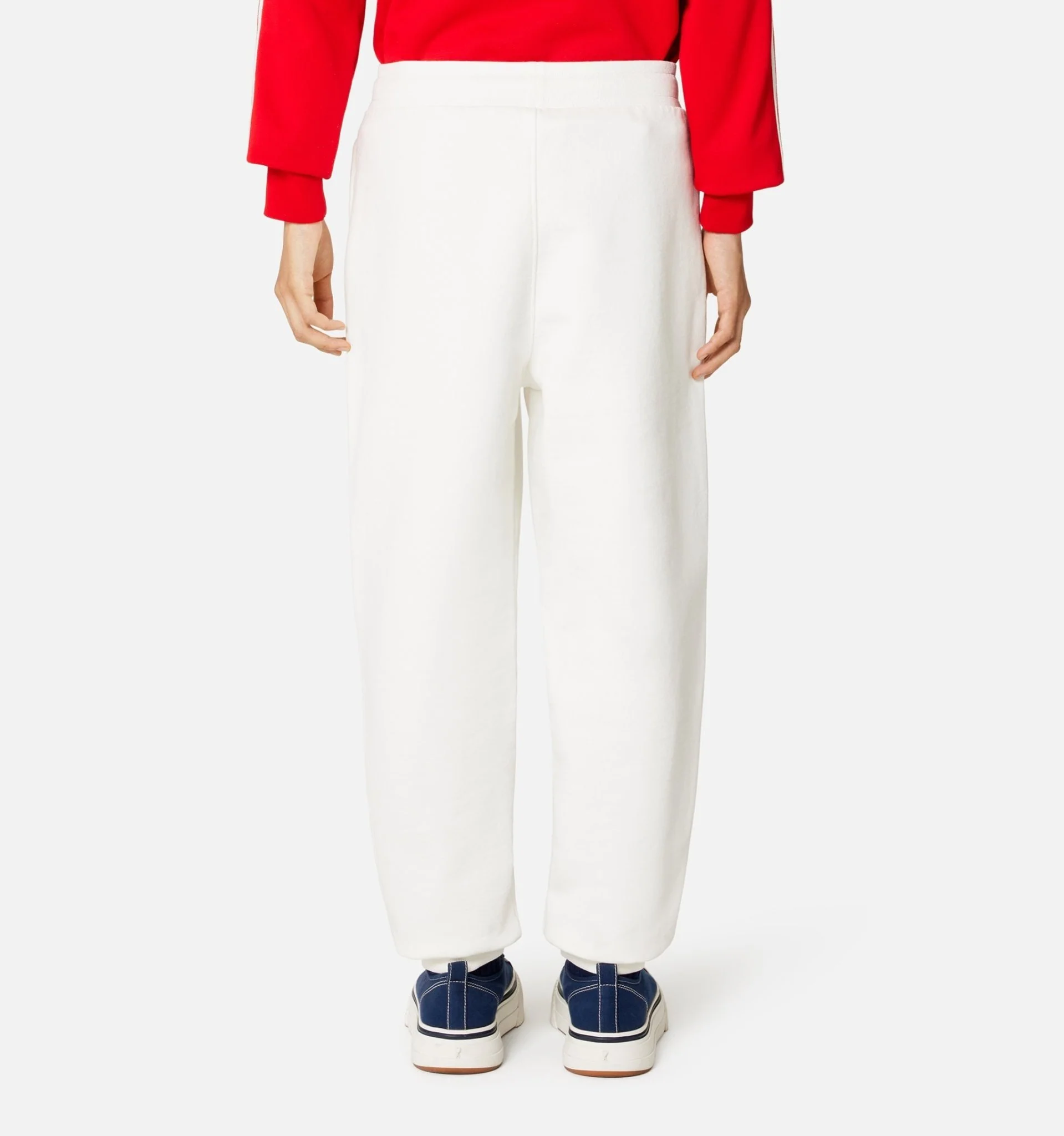 AMI Paris Pantalon Jogging White à logo brodé – Image 6