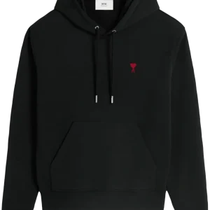 AMI Paris - Sweat à capuche Noir
