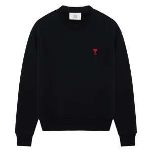 AMI Paris - Sweat Ami De Coeur Noir