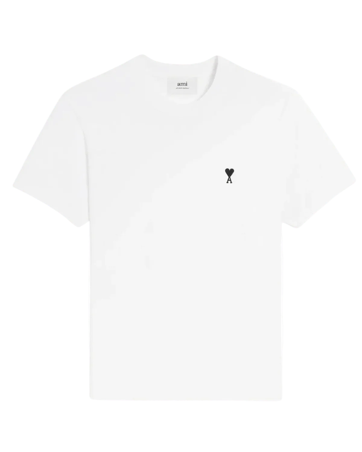 AMI PARIS - T-shirt à logo Ami de Coeur Blanc