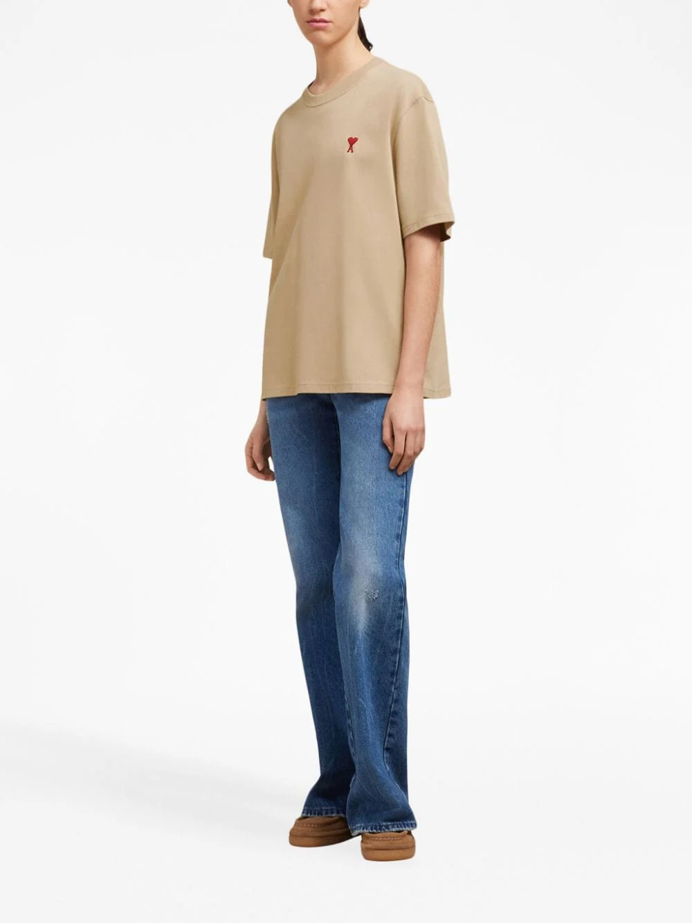 AMI Paris - T-Shirt Champagne Ami De Coeur – Image 7