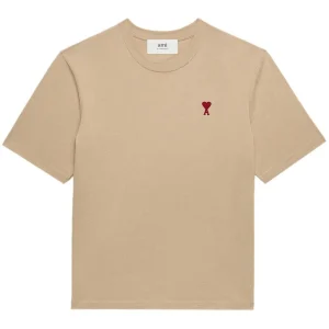 AMI Paris  - T-Shirt Champagne Ami De Coeur