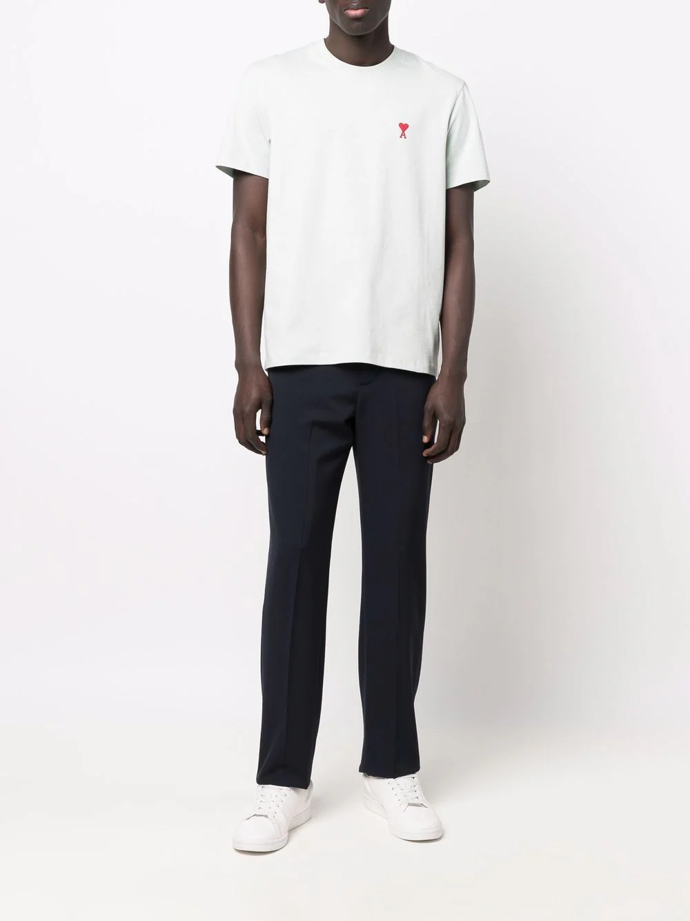 AMI Paris - T-shirt vert Ami de Cœur – Image 3