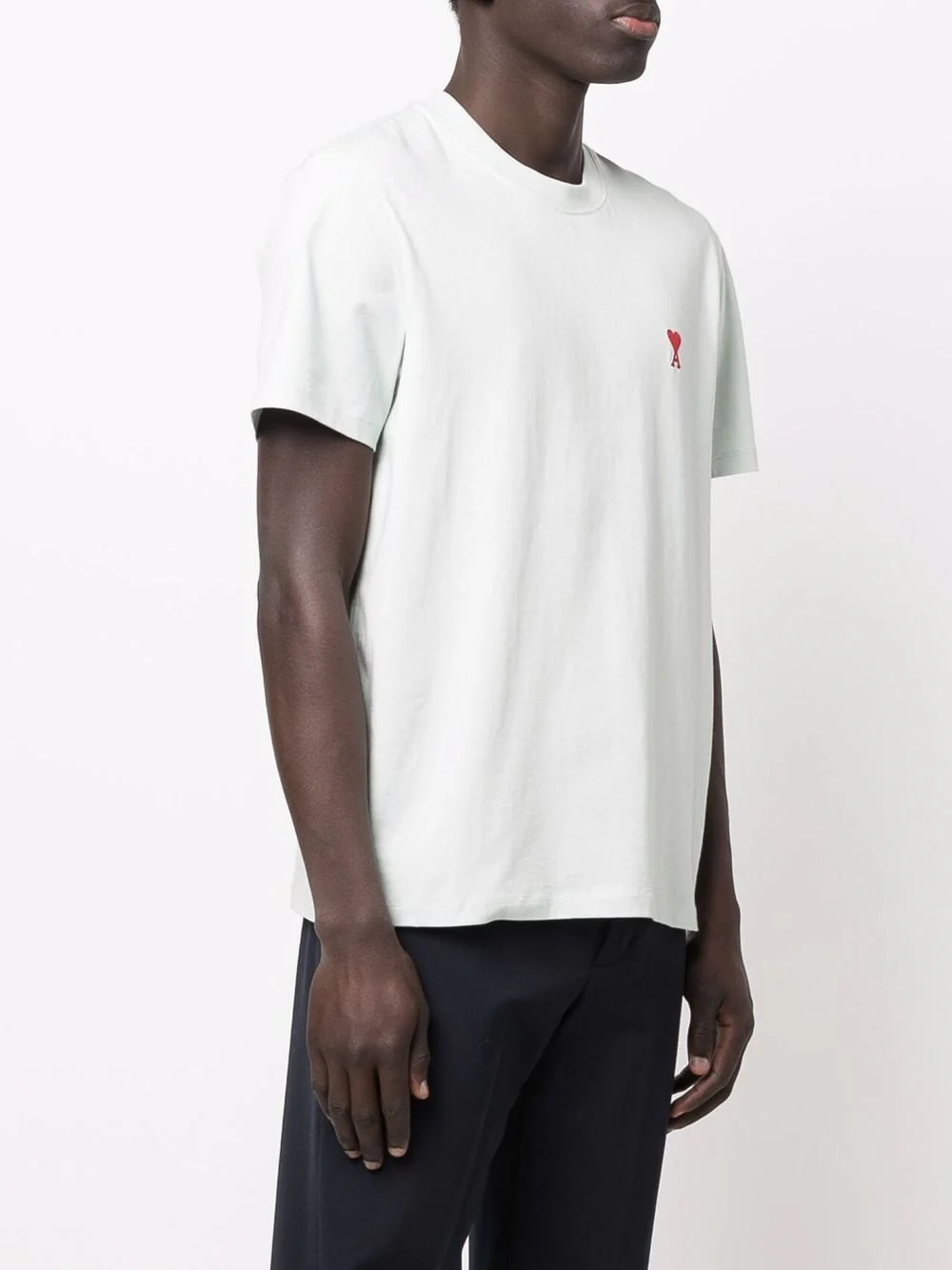 AMI Paris - T-shirt vert Ami de Cœur – Image 4