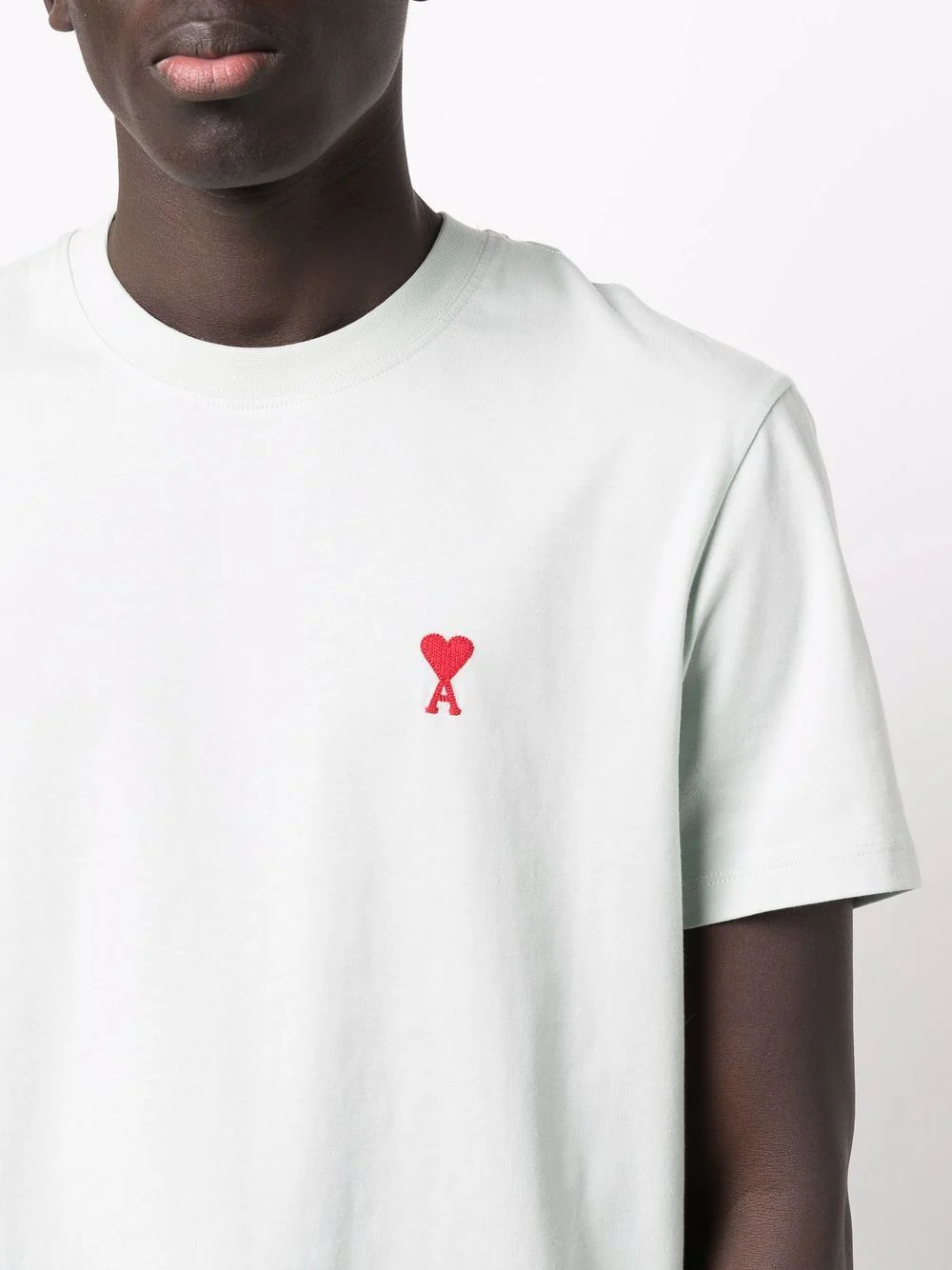 AMI Paris - T-shirt vert Ami de Cœur – Image 6