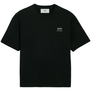AMI Paris - T.shirt en coton biologique Noir