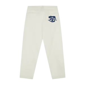 ARTE - Pantalon graphique à poche arrière Cream