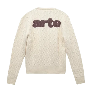 ARTE - Pull en maille crème