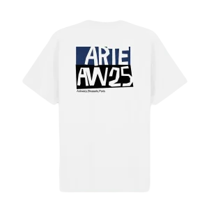 ARTE - T-shirt à imprimé découpé Blanc
