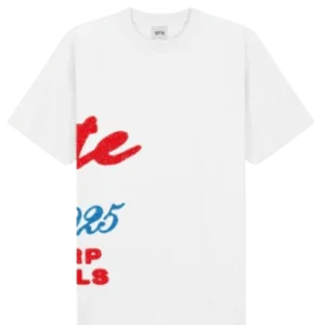 ARTE - T-shirt à imprimé latéral Blanc