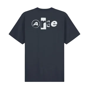 ARTE - T-shirt Collage dos Bleu marine