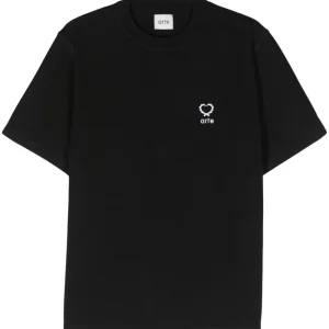 Arte - T-shirt Heart black en coton