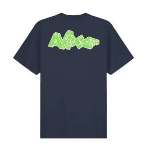 ARTE - T-shirt imprimé blocs Marine