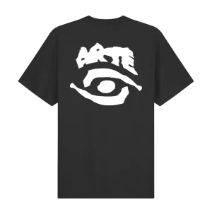 ARTE - T-shirt imprimé yeux Noir
