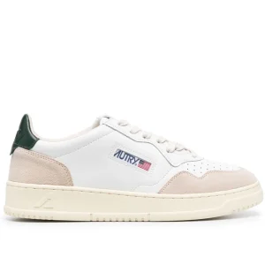 Autry - Baskets cuir Medalist vert