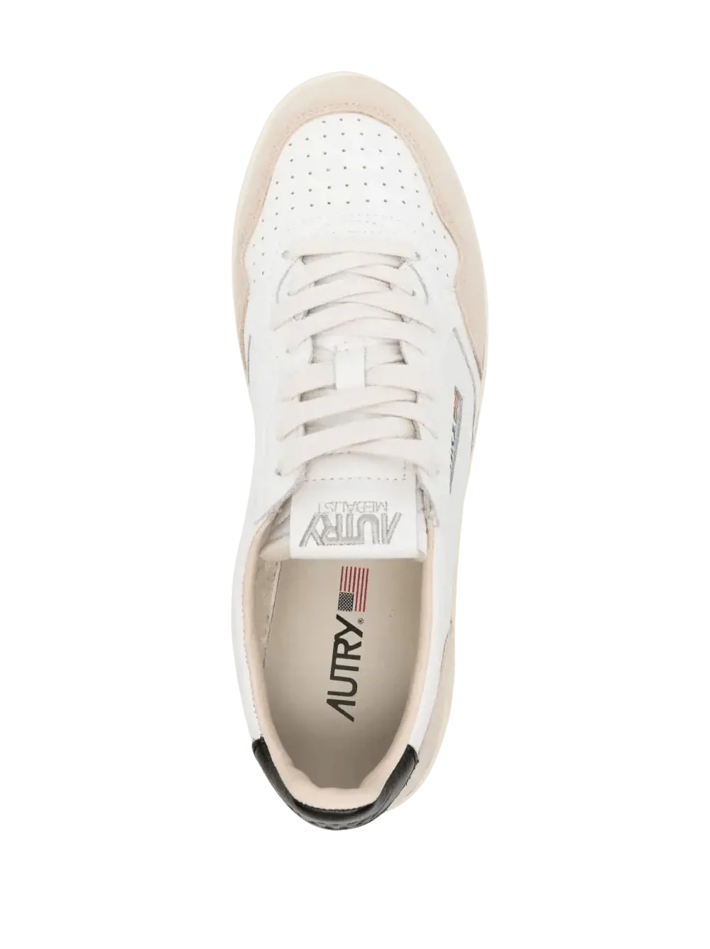 AUTRY - Baskets en Cuir Noir et Blanc – Image 5