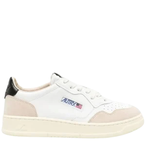 AUTRY - Baskets en Cuir Noir et Blanc