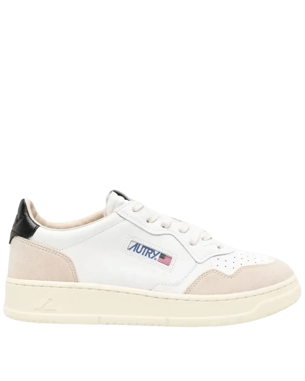 AUTRY - Baskets en Cuir Noir et Blanc – Image 2