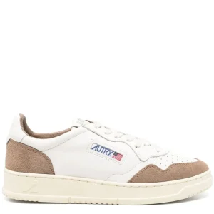 AUTRY - Baskets Medalist Marron et Blanc