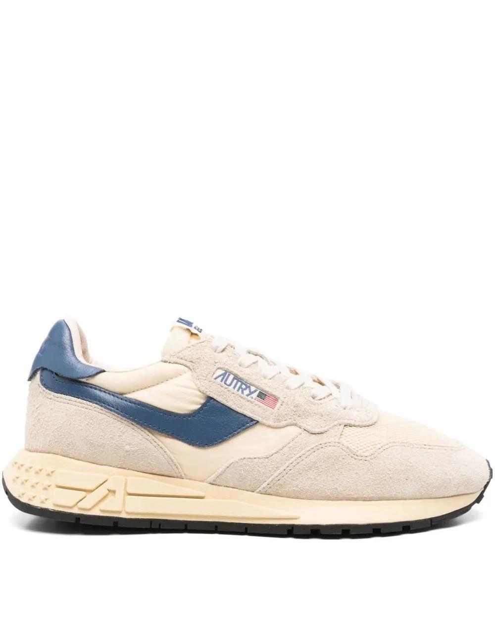 AUTRY - Baskets Reelwind Crème et Bleu