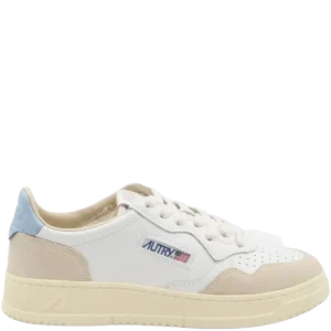 AUTRY - Chaussures Medalist en Cuir Blanche