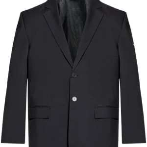 BALENCIAGA - blazer à simple boutonnage noir
