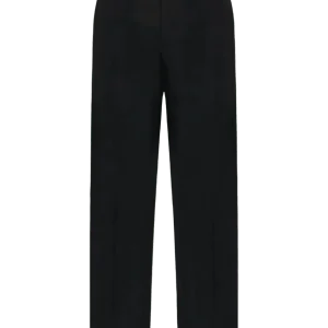 BALENCIAGA - Pantalons à boutonnière noir