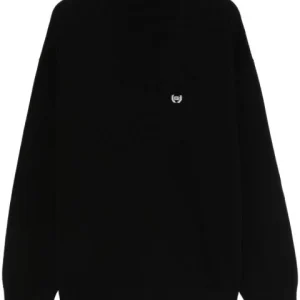 BALENCIAGA - Pull à logo brodé