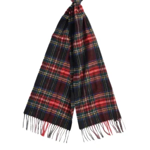 Barbour - Echarpe tartan black stewart