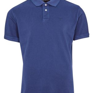 Barbour Polo Washed Sport Navy