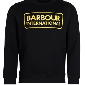 Barbour Sweatshirt Large Logo Noir