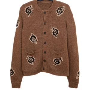 Baziszt - Cardigan Sway marron