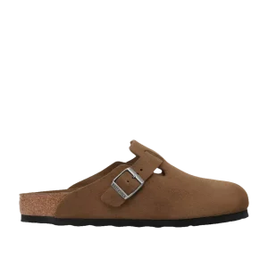 BIRKENSTOCK - Boston Lit de pied souple Dark tea